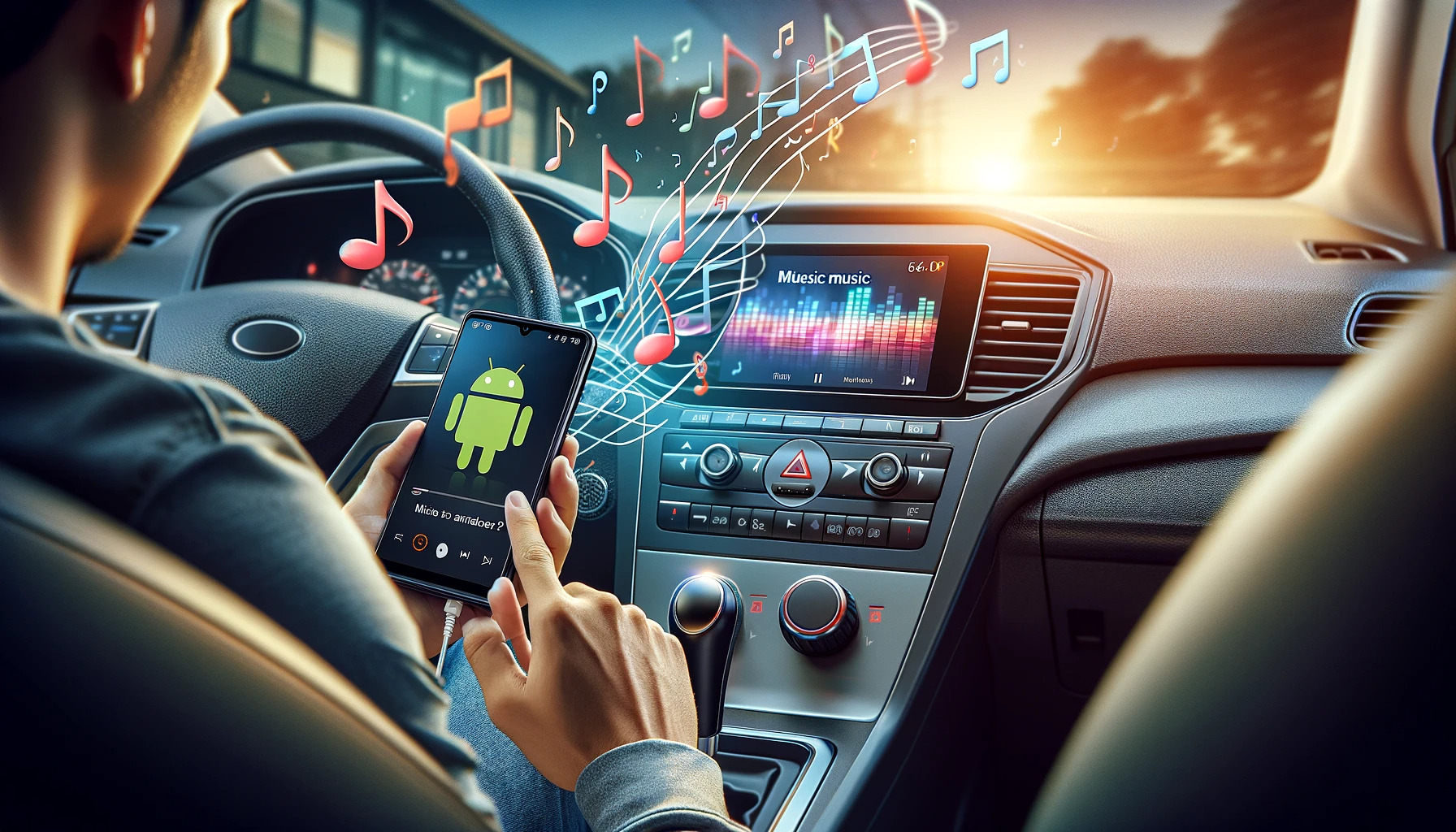 Androidを用いた車内音楽の楽しみ方